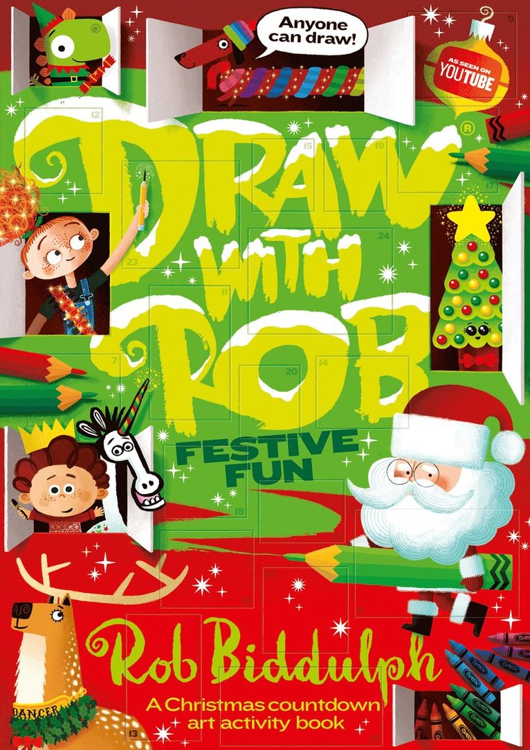 Rob Biddulph - Draw With Rob: Festive Fun, Häftad