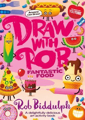 bokomslag Draw With Rob: Fantastic Food