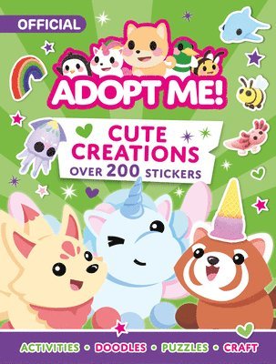 Uplift Games - Adopt Me! Cute Creations Sticker Book, Häftad
