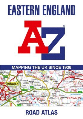 bokomslag Eastern England A-Z Road Atlas
