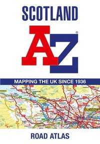 bokomslag Scotland A-Z Road Atlas