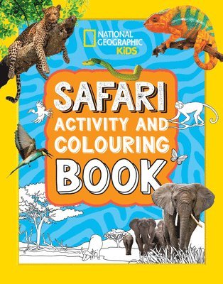 bokomslag Safari Activity and Colouring Book