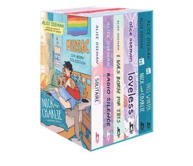 bokomslag Alice Oseman Six-Book Collection Box Set (Solitaire, Radio Silence, I Was Born For This, Loveless, Nick and Charlie, This Winter)