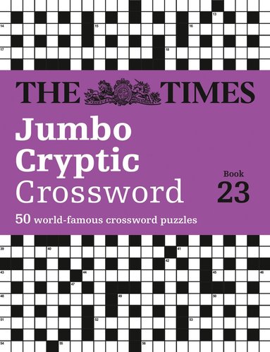 bokomslag Times Jumbo Cryptic Crossword Book 23