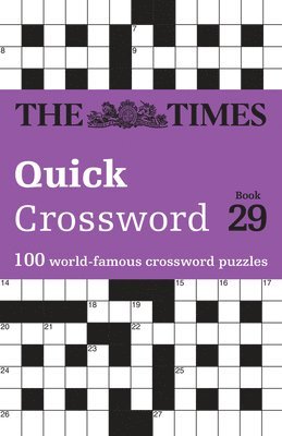 bokomslag Times Quick Crossword Book 29