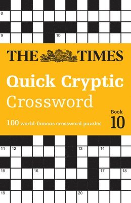 bokomslag Times Quick Cryptic Crossword Book 10