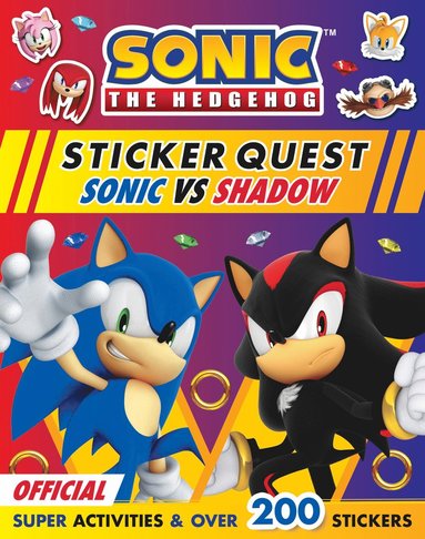 bokomslag Sonic the Hedgehog Sticker Quest: Sonic vs Shadow