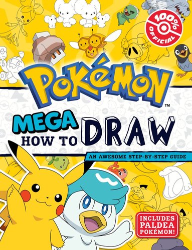 Pokémon - Pokémon: Mega How to Draw, Häftad
