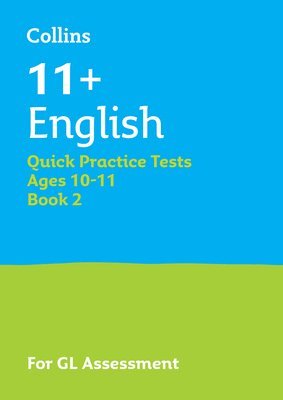 bokomslag 11+ English Quick Practice Tests Age 10-11 (Year 6) Book 2