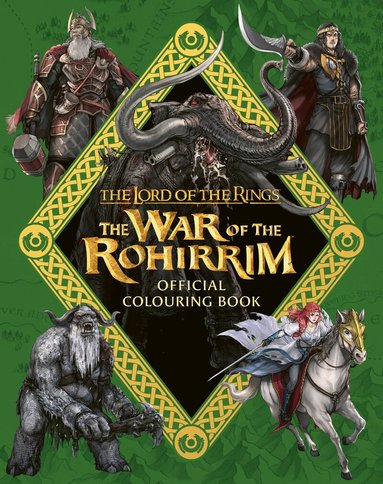 Warner Bros. - Lord of the Rings: The War of the Rohirrim Official Colouring Book, Häftad