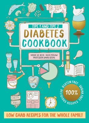 bokomslag Type 1 and Type 2 Diabetes Cookbook