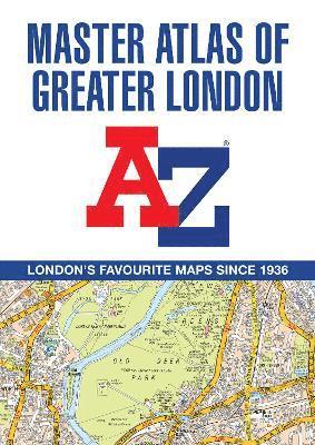 bokomslag A -Z Master Atlas of Greater London