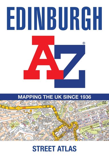 A-Z Maps - Edinburgh A-Z Street Atlas, Häftad