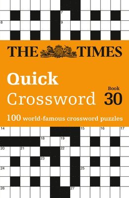 bokomslag Times Quick Crossword Book 30