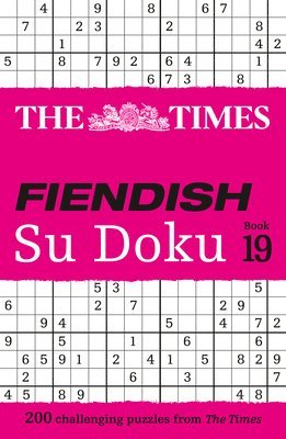 bokomslag Times Fiendish Su Doku Book 19