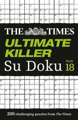 bokomslag Times Ultimate Killer Su Doku Book 18