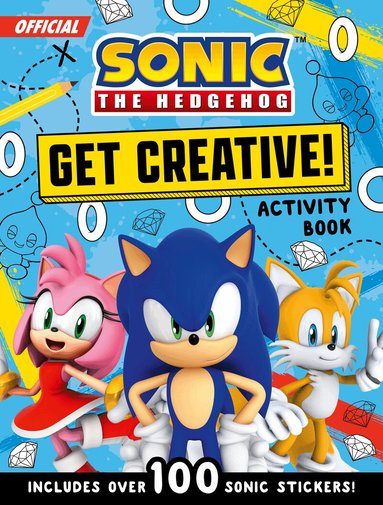 Sonic the Hedgehog - Sonic The Hedgehog Get Creative! Sticker Activity Book, Häftad