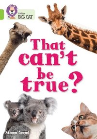 bokomslag That can't be true?