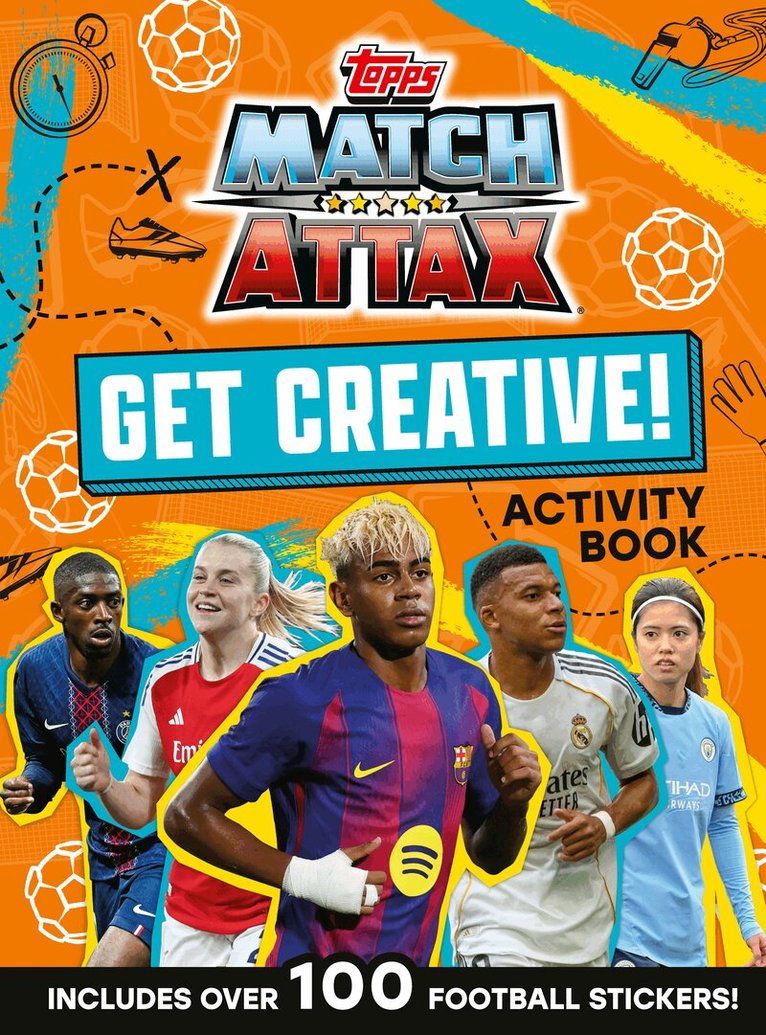 Match Attax Get Creative Sticker Activity Book