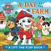 bokomslag PAW Patrol A Day At The Farm Lift-the-Flap book