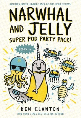 bokomslag Narwhal and Jelly: Super Pod Party Pack!