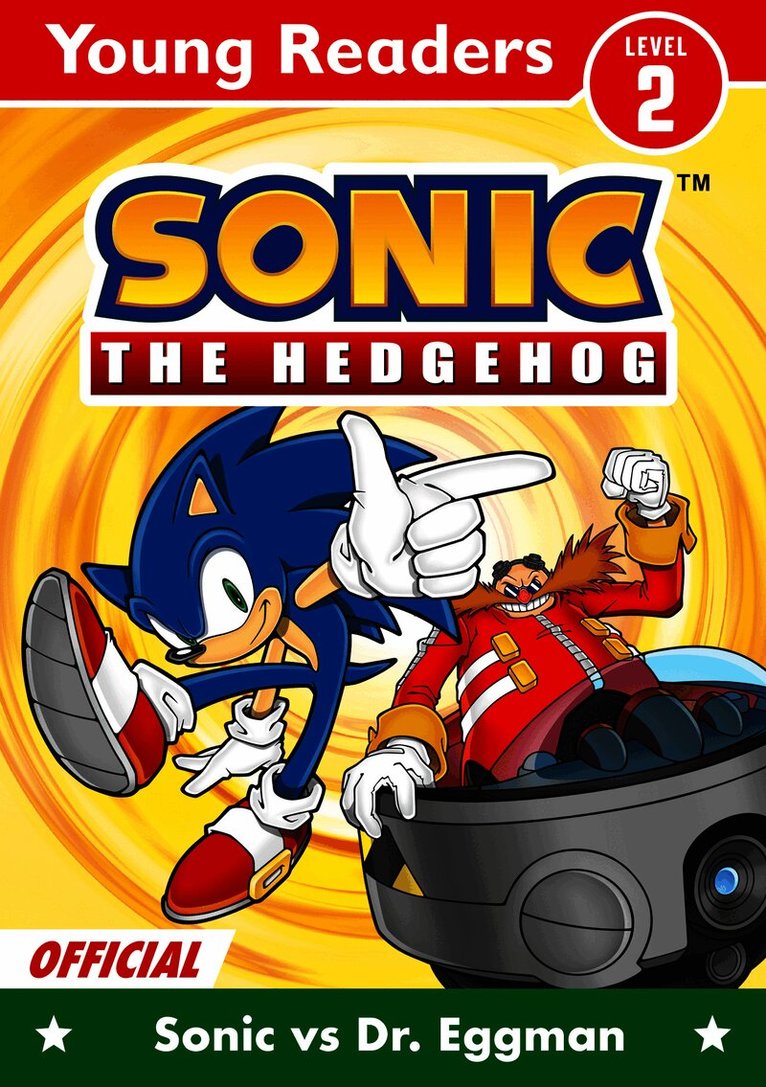 Sonic The Hedgehog Young Readers Level 2: Sonic Vs Dr. Eggman