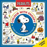 bokomslag Official Peanuts: Colour with Snoopy