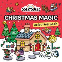 bokomslag Cosy Cute Christmas Magic: Colouring Book