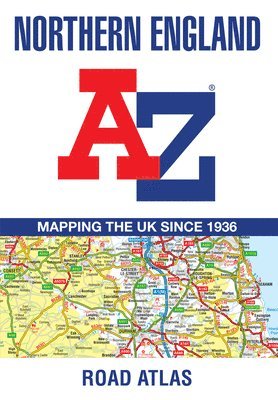 bokomslag Northern England A-Z Road Atlas