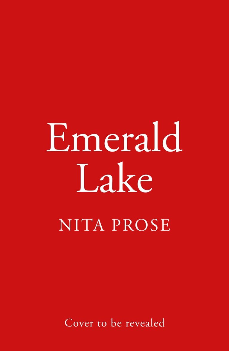 Nita Prose - Emerald Lake, Inbunden. Tillgänglighet: Kommande