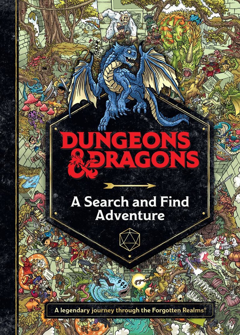 Wizards of the Coast - Dungeons & Dragons: A Search and Find Adventure, Häftad