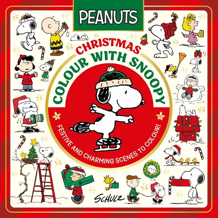 Charles M. Schulz - Official Peanuts: Christmas Colour with Snoopy, Häftad. Tillgänglighet: Kommande