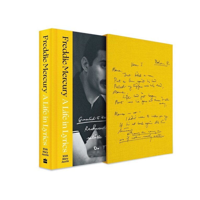 Freddie Mercury - Life in Lyrics, Inbunden
