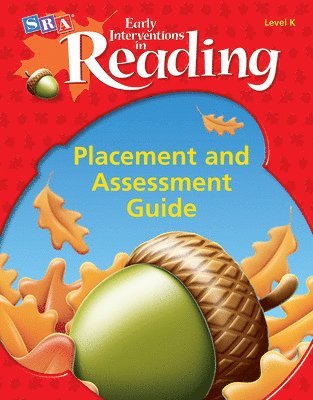 N/A McGraw Hill - Early Interventions in Reading Level K, Additional Placement and Assessment Guide, Häftad