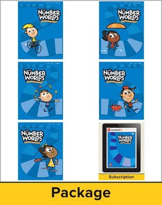 Number Worlds Level F, Student Materials Bundle (5 students. 1-year) 1