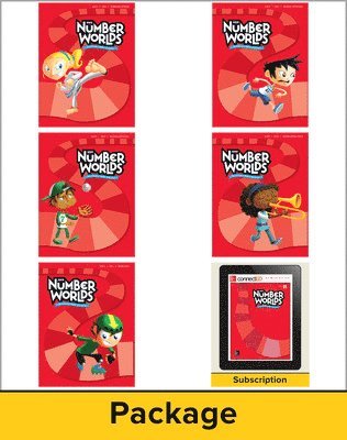 bokomslag Number Worlds Level G, Student Materials Bundle (5 students, 1-year)