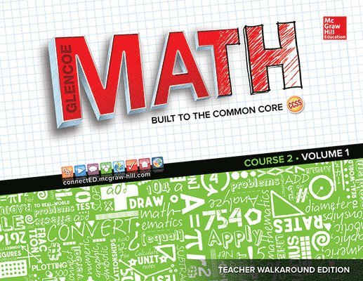 N/A McGraw Hill, McGraw Hill - Glencoe Math, Course 2, Teacher Walkaround Edition, Volume 1, Häftad