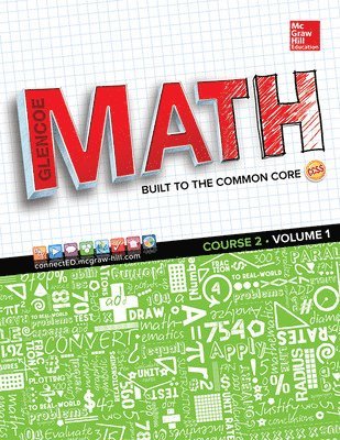 bokomslag Glencoe Math, Course 2, Student Edition, Volume 1