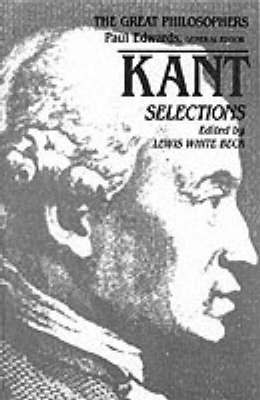 Kant Selections 1