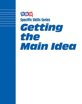Richard Boning - Specific Skills Series, Getting the Main Idea, Book D, Häftad