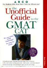 bokomslag The Unofficial Guide to the GMAT CAT