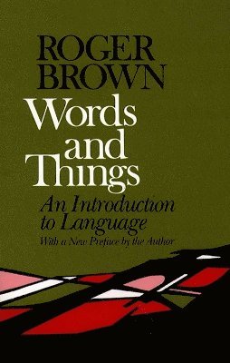 Roger Brown - Words and Things, Häftad
