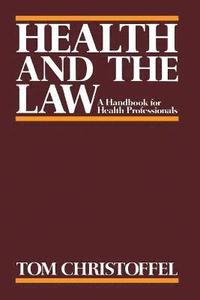 bokomslag Health and the Law