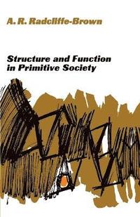 bokomslag Structure and Function in Primitive Society