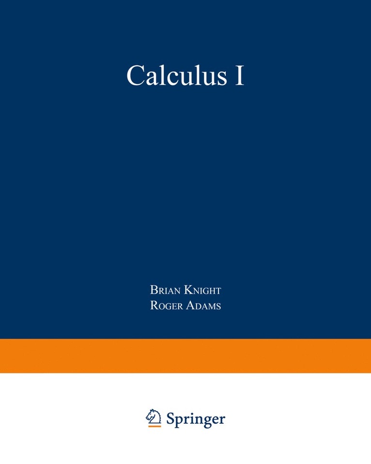 Brian Knight - Calculus I, Häftad