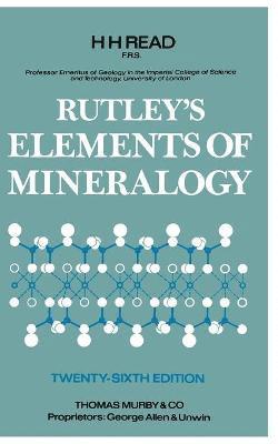 bokomslag Rutleys Elements of Mineralogy