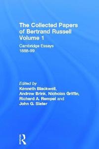 bokomslag The Collected Papers of Bertrand Russell, Volume 1