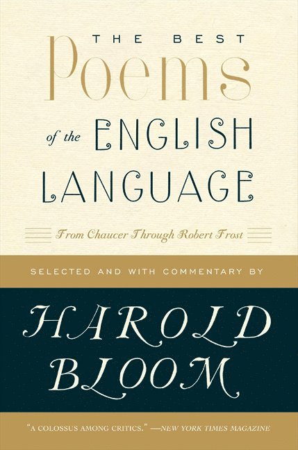 The Best Poems of the English Language 1