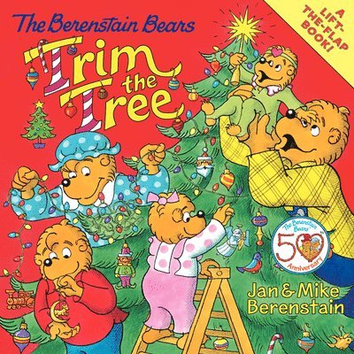 The Berenstain Bears Trim the Tree: A Christmas Holiday Book for Kids 1