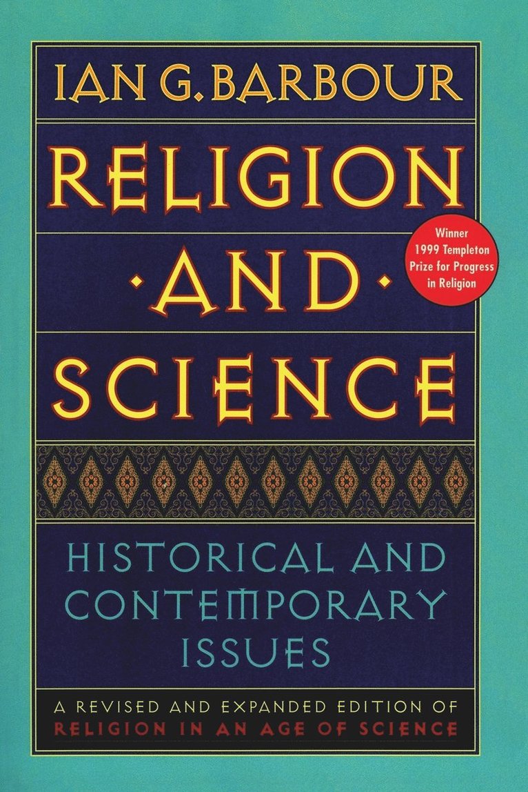 Ian G. Barbour, Ian G Barbour - Religion and Science, Häftad